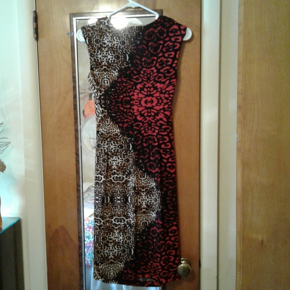 Joseph Ribcoff Animal Print Sleeveless Dress - Picture 5 of 5
